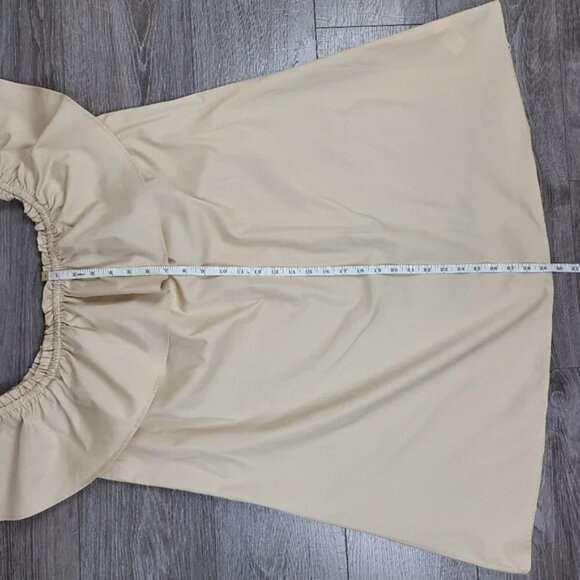 Cupshe Marlene Ruffle Off The Shoulder Tie Waist Dress Size Large - Picture 16 of 17